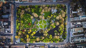 St. Stephen's Green in Dublin, Ireland