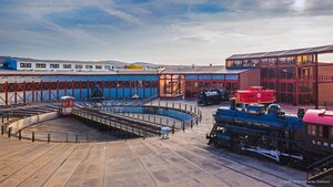 Steamtown National Historic Site in Scranton, Pennsylvania