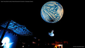 Studio Festi performs during Festival Internacional Cervantino in Guanajuato, Mexico