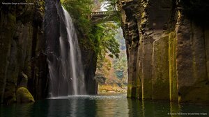Takachiho Gorge on Kyushu, Japan