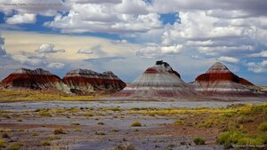 Tepees area, Petrified Forest National Park, Arizona