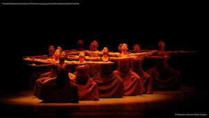The Alvin Ailey American Dance Theater company performs ‘Revelations’ in New York City