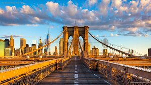 The Brooklyn Bridge, New York