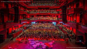The Children's Cultural Festival at Harpa Concert Hall in Reykjavik, Iceland