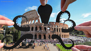 The Colosseum of Rome, Italy