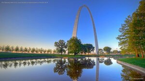 The Gateway Arch in St. Louis became a national park on Feb 22, 2018