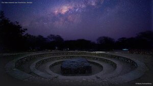 The Hoba meteorite near Grootfontein, Namibia