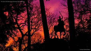 The Joan of Arc Monument at Riverside Park in Manhattan