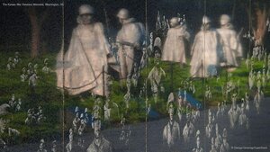 The Korean War Veterans Memorial, Washington, DC