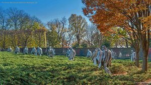 The Korean War Veterans Memorial, Washington, DC
