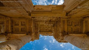 The Library of Celsus at Ephesus, near Selçuk, Turkey