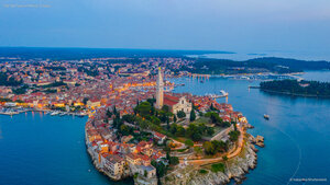 The Old Town of Rovinj, Croatia