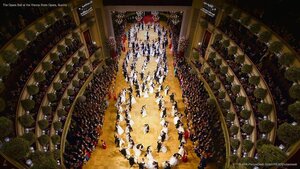 The Opera Ball at the Vienna State Opera, Austria