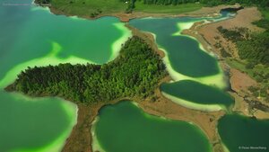 The Osterseen in Upper Bavaria, Germany