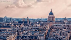The Panthéon in Paris, France