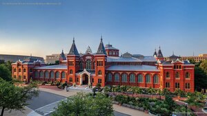The Smithsonian Arts and Industries Building in Washington, DC