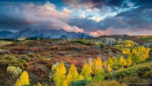 The Sneffels Range seen from the Dallas Divide in Colorado