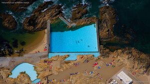 Tidal pools of Leça da Palmeira, Portugal