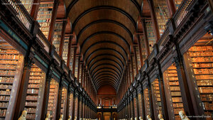 Library of Trinity College Dublin, Ireland