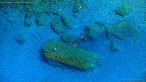 Tyrrhenian Sea off the coast of Capo d'Orlando, Sicily, Italy