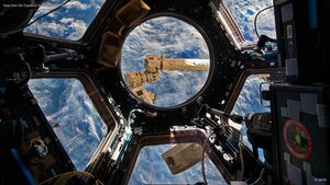 View from the Cupola of the International Space Station