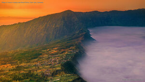Village of Cemoro Lawang near Mount Bromo, East Java, Indonesia