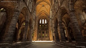 Villers Abbey in Villers-la-Ville, Belgium