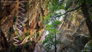 Walter's Wiggles on the Angels Landing Trail in Zion National Park, Utah