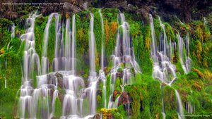 Waterfalls in Thousand Springs State Park, Hagerman Valley, Idaho