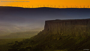 Wild Horse Wind and Solar Facility on Whiskey Dick Mountain, Washington