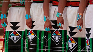 Zuni Olla Maidens at the annual Inter-Tribal Ceremonial in Gallup, New Mexico